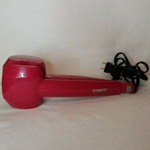 Conair Pro Curl Curling Iron Hair Curler Pink Tested Works USED